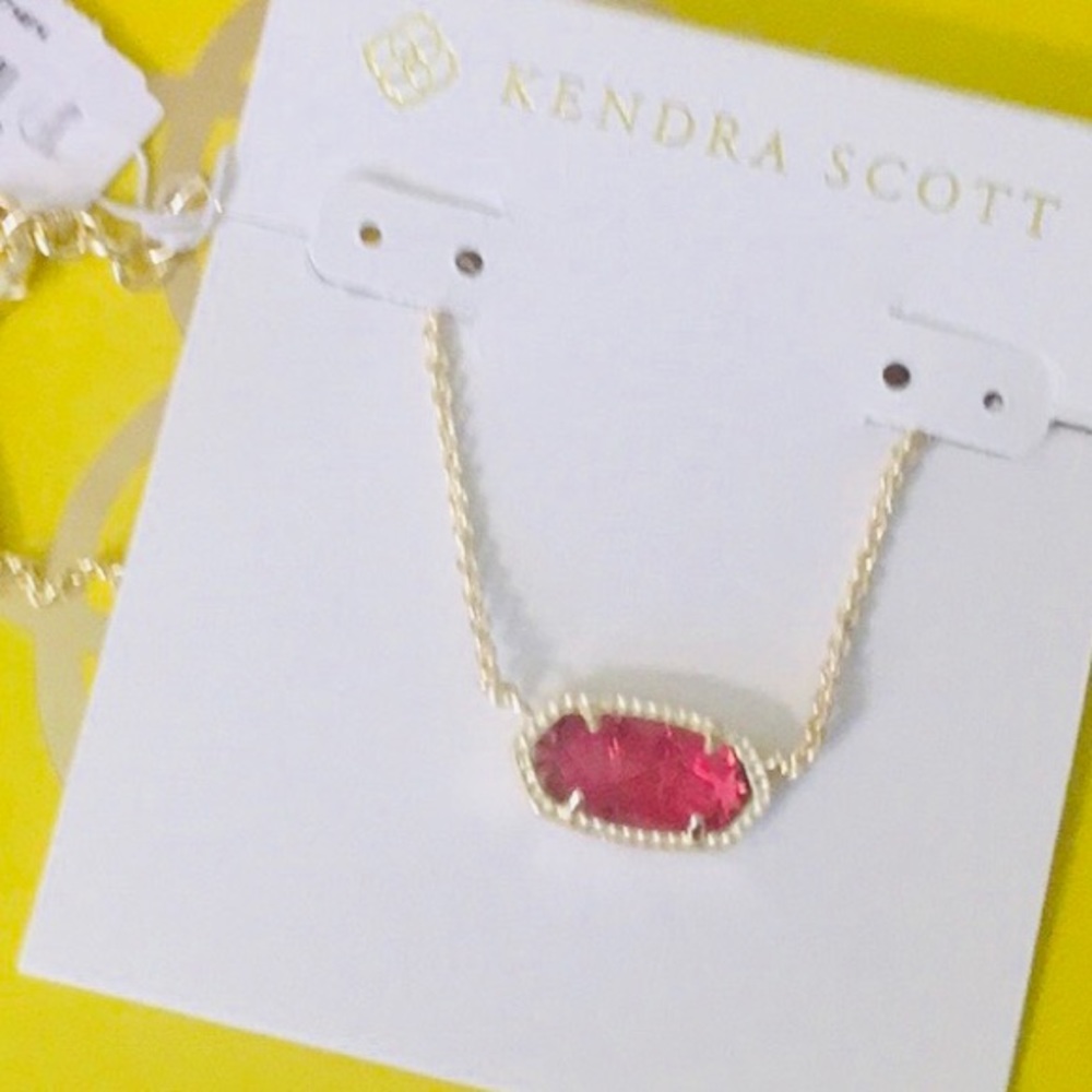 Kendra Scott Elisa Ruby Red❤️price firm Final